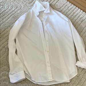 Classic White Button Down Shirt